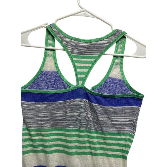 Y2K Unionbay Striped Racerback Tank Top – Size Small - Picture 7 of 8